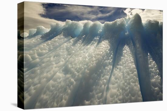 Antarctica, Gerlach Strait, blue ice formation-George Theodore-Premier Image Canvas