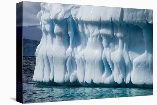 Antarctica, Gerlach Strait, blue ice formation-George Theodore-Premier Image Canvas