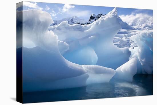 Antarctica, Paradise Bay, iceberg-Hollice Looney-Premier Image Canvas