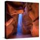 Antelope Canyon Arizona Light Beams on Navajo Land near Page-holbox-Premier Image Canvas