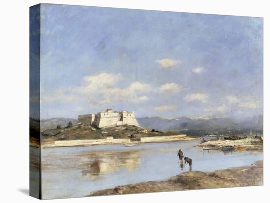 Antibes - Le Fort Carre, 1893-Eugène Boudin-Premier Image Canvas