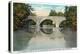 Antietam Creek, Maryland - Nat'l Road, Old Stone Bridge Near Hagerstown-Lantern Press-Stretched Canvas