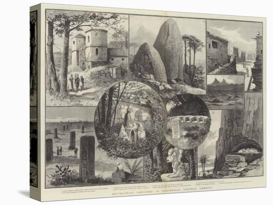 Antiquarian Sketches in Guatemala, Central America-Paul Frenzeny-Premier Image Canvas