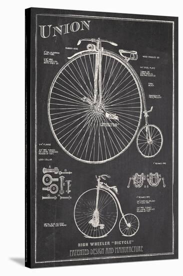 Antique Bicycles I-The Vintage Collection-Stretched Canvas