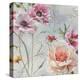 Antique Garden III-Lisa Audit-Stretched Canvas