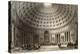 Antique Illustration Of Pantheon In Rome, Italy-marzolino-Stretched Canvas