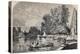 Antique Illustrations Of Fontainebleau Basin And Castle-marzolino-Stretched Canvas