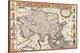 Antique Map, Asia, 1626-John Speed-Stretched Canvas