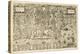 Antique Map Of Palermo, The Main Town In Sicily-marzolino-Stretched Canvas