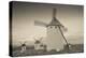 Antique windmills in a field, Campo De Criptana, Ciudad Real Province, Castilla La Mancha, Spain-null-Premier Image Canvas