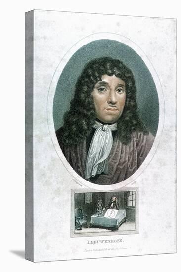 Anton Van Leeuwenhoek (1632-172), Dutch Microscopist, C1810-John Chapman-Premier Image Canvas