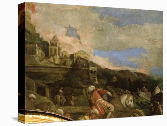 Antonio Loredan Liberating Scutari-Paolo Veronese-Premier Image Canvas