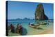 Ao Phra Nang Bay, Railay Beach, Hat Tham Phra Nang Beach, Krabi Province, Thailand-null-Premier Image Canvas