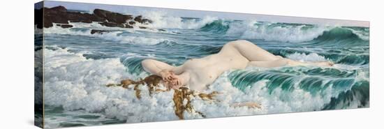 Aphrodite, C.1893 (Oil on Canvas)-Adolph Hiremy-Hirschl-Premier Image Canvas