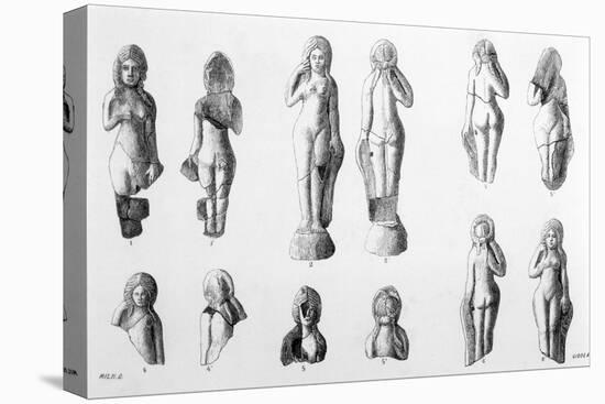 Aphrodite Statuettes-null-Stretched Canvas