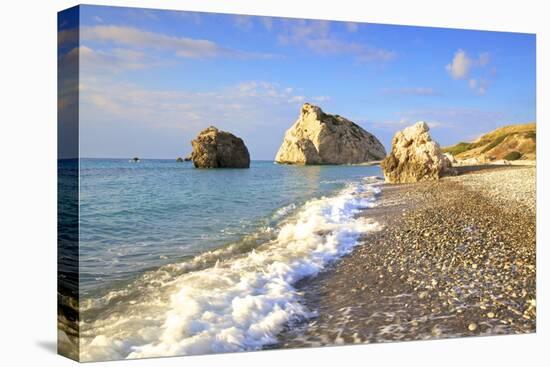 Aphrodites Rock, Paphos, Cyprus, Eastern Mediterranean Sea, Europe-Neil Farrin-Premier Image Canvas