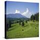 Apline Pastures on the Edge of the Bucegi Mountains, Carpathian Mountains, Transylvania, Romania-Christopher Rennie-Premier Image Canvas