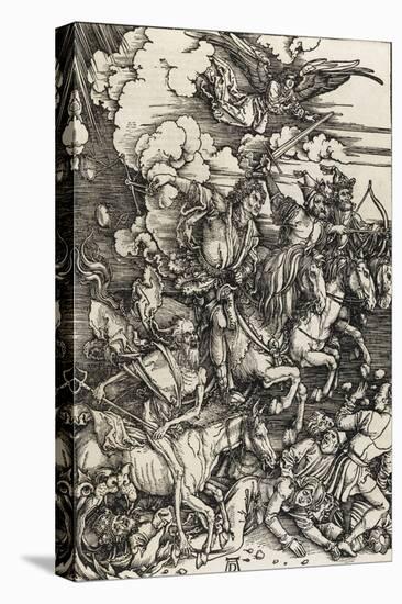 Apocalypse selon Saint Jean - Les 4 cavaliers-Albrecht Dürer-Premier Image Canvas