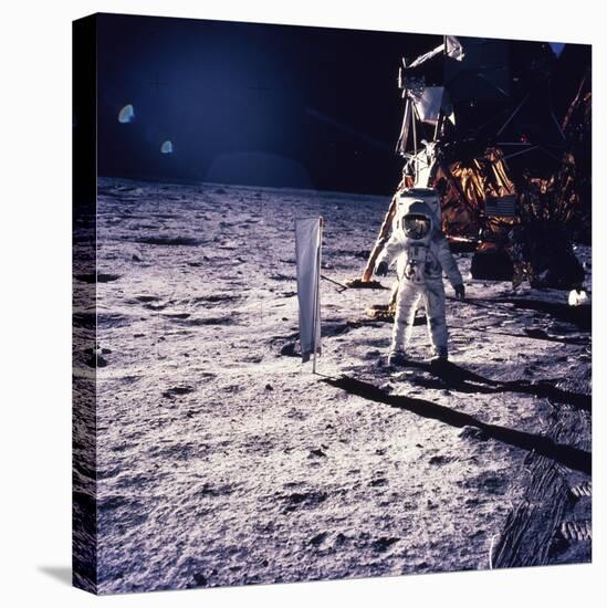 Apollo 11 Aldrin-Niel Armstrong-Premier Image Canvas