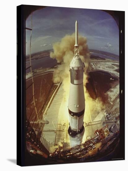 Apollo 11 Space Ship Lifting Off on Historic Flight to Moon-Ralph Morse-Premier Image Canvas