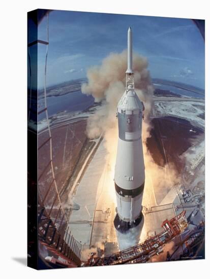 Apollo 11 Taking Off For Its Manned Moon Landing Mission-Ralph Morse-Premier Image Canvas