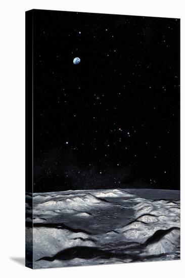 Apollo 17 Landing Site on Moon-Chris Butler-Premier Image Canvas