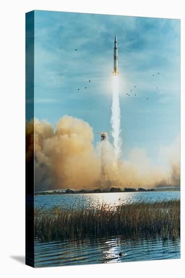 Apollo 8 Heads for the Moon-null-Premier Image Canvas