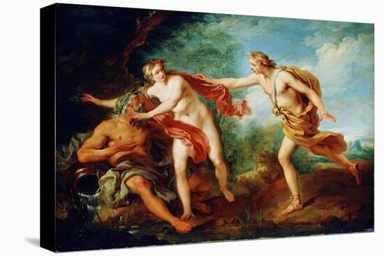 Apollo and Daphne, 18th Century-Francois Lemoyne-Premier Image Canvas