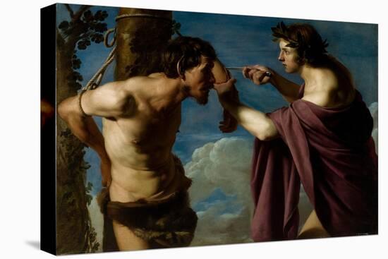 Apollo and Marsyas, 1616–20-Bartolomeo Manfredi-Premier Image Canvas