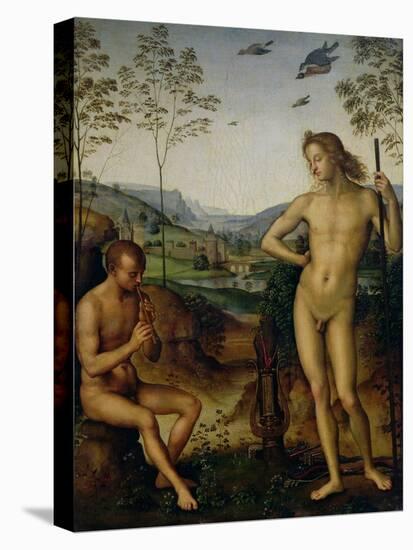 Apollo and Marsyas-Pietro Perugino-Premier Image Canvas