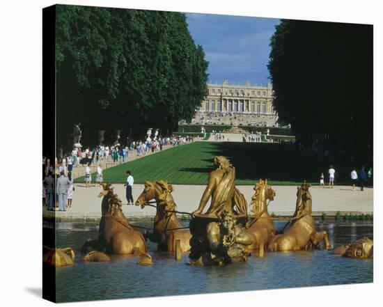 Apollon Fountain, Versailles-null-Stretched Canvas