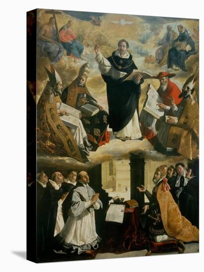 Apotheosis of Saint Thomas Aquinas-Francisco de Zurbarán-Premier Image Canvas
