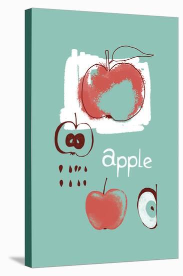 Apple Study-Laure Girardin-Vissian-Stretched Canvas