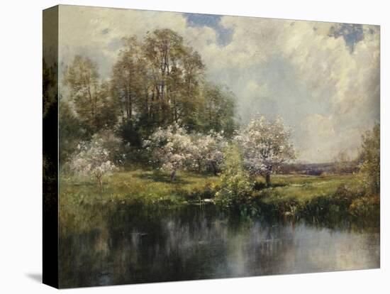 Apple Trees in Blossom-John Appleton Brown-Premier Image Canvas