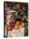 Apples and Oranges-Paul Cézanne-Stretched Canvas