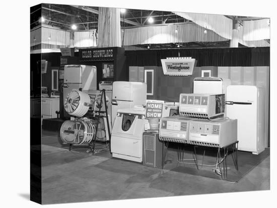 Appliance Display at a Home Show in Chicago, Ca. 1956.-Kirn Vintage Stock-Premier Image Canvas