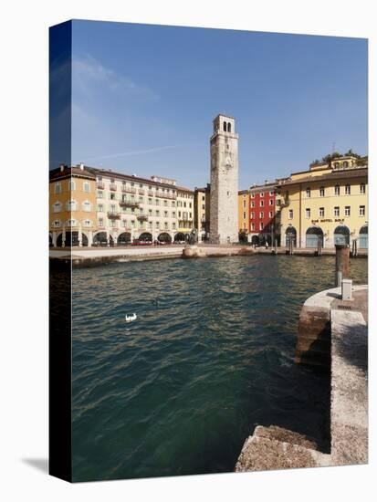 Apponale Tower, Piazza 3 Novembre, Riva Del Garda, Lago Di Garda (Lake Garda), Trentino-Alto Adige,-Sergio Pitamitz-Premier Image Canvas