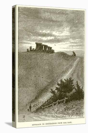 Approach to Stonehenge from the East-null-Premier Image Canvas