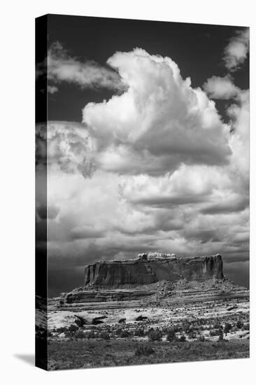 Approaching Rainstorm over Monitor Butte, Colorado Plateau Near Canyonlands National Park-Judith Zimmerman-Premier Image Canvas