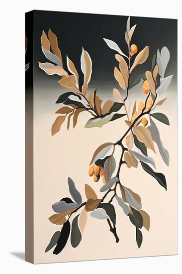 Apricot Tree Branch II-Lea Faucher-Stretched Canvas