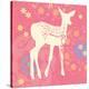 Aprils Twin Fawn-null-Stretched Canvas