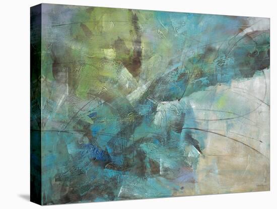 Aqua Explosion-Gabriela Villarreal-Stretched Canvas