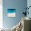 Aqua Ocean Waves II-Maggie Olsen-Stretched Canvas displayed on a wall