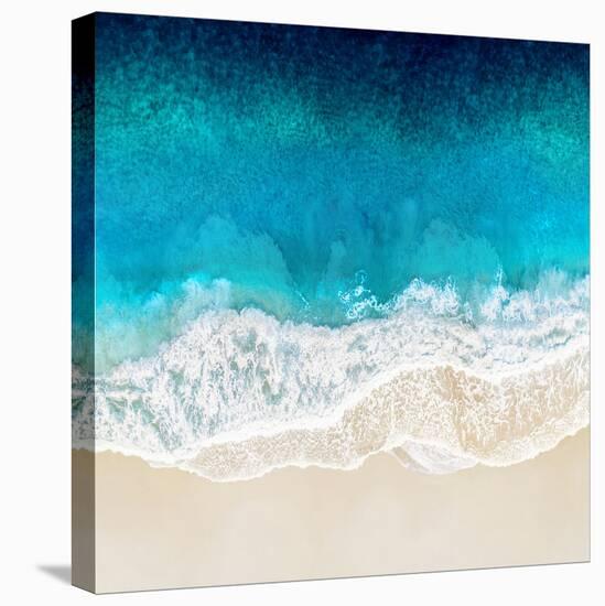 Aqua Ocean Waves II-Maggie Olsen-Stretched Canvas