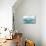 Aqua Sea I-Lila Bramma-Stretched Canvas displayed on a wall