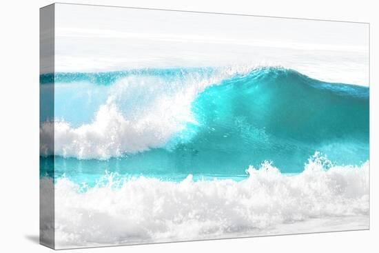 Aqua Wave I-Maggie Olsen-Stretched Canvas