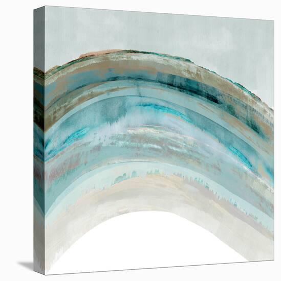 Aquamarine II-Flora Kouta-Stretched Canvas