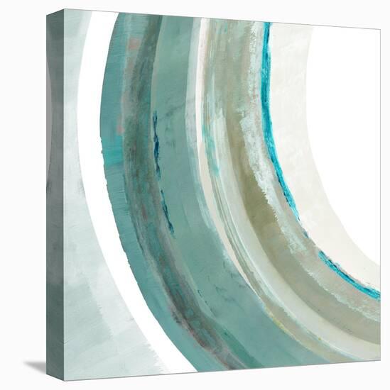 Aquamarine IV-Flora Kouta-Stretched Canvas