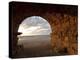 Aqueduct Ruins, Caesarea, Israel-Ellen Clark-Premier Image Canvas