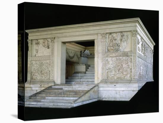 Ara Pacis Augustae, Monumental Altar, Marble-null-Premier Image Canvas